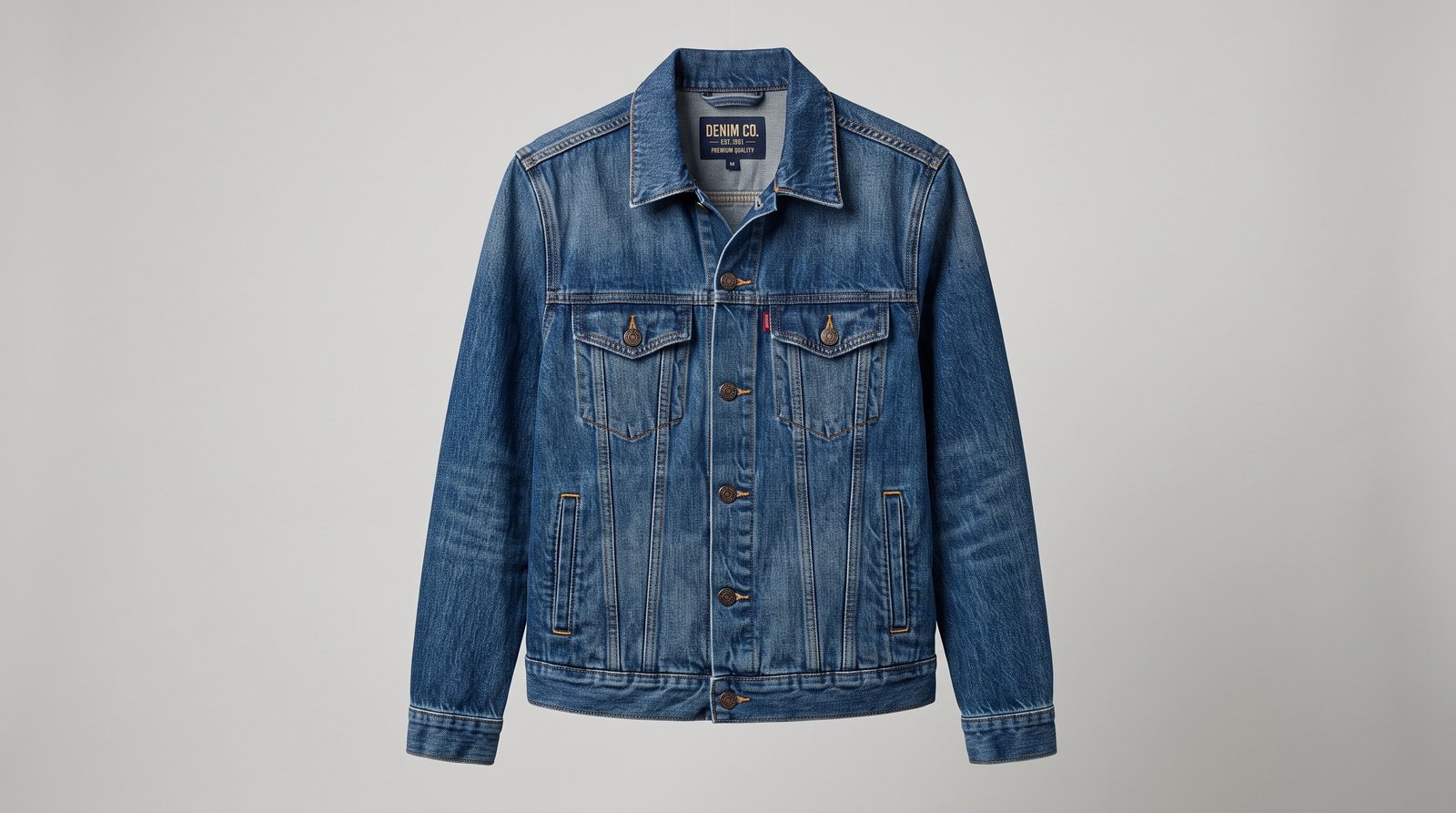Blue denim jacket